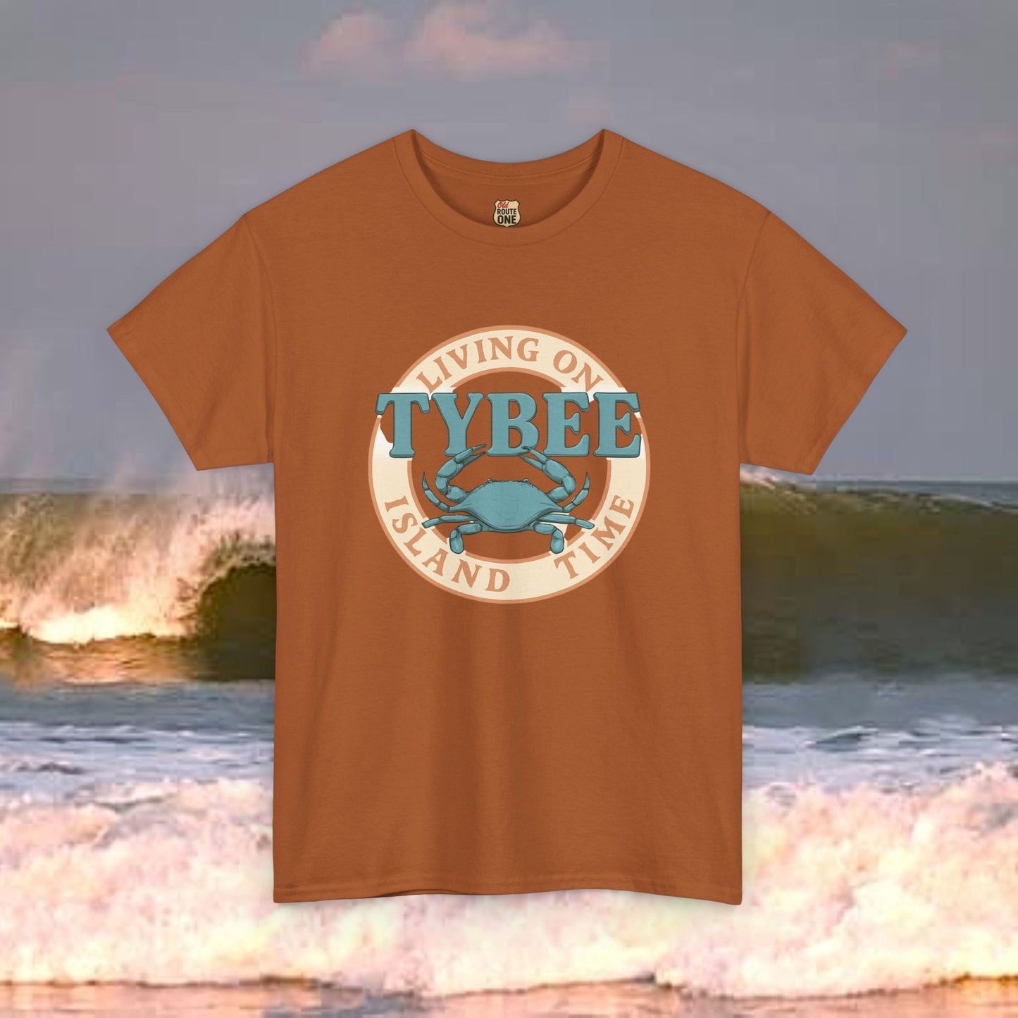 Tybee Island Living On Island Time , Everyday Tees, Gift for Him/Her, Comfortable Fashion, Eco-Friendly