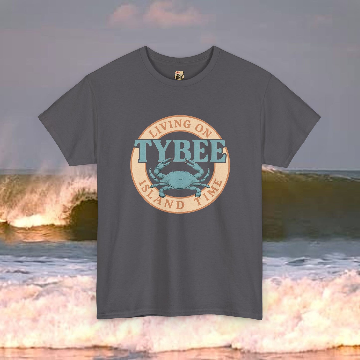 Tybee Island Living on Island Time , Everyday Tees, Gift for Him/Her, Comfortable Fashion, Eco-Friendly