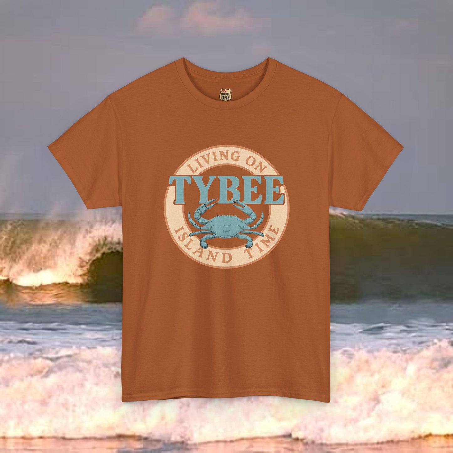 Tybee Island Living on Island Time , Everyday Tees, Gift for Him/Her, Comfortable Fashion, Eco-Friendly