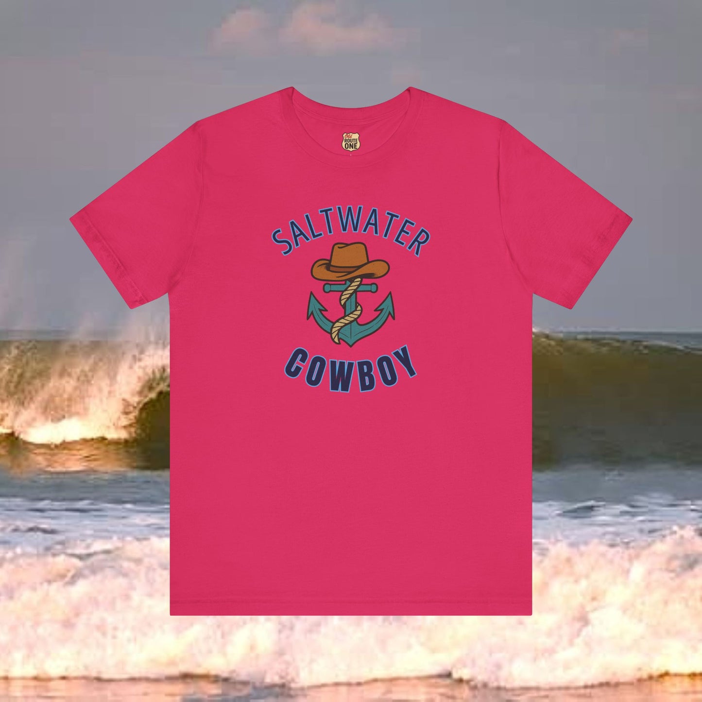 Saltwater Cowboy T-shirt - Coastal Freedom Collection