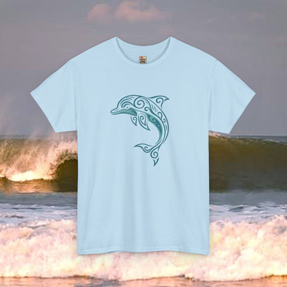 Dolphin Tee Ocean Art Design
