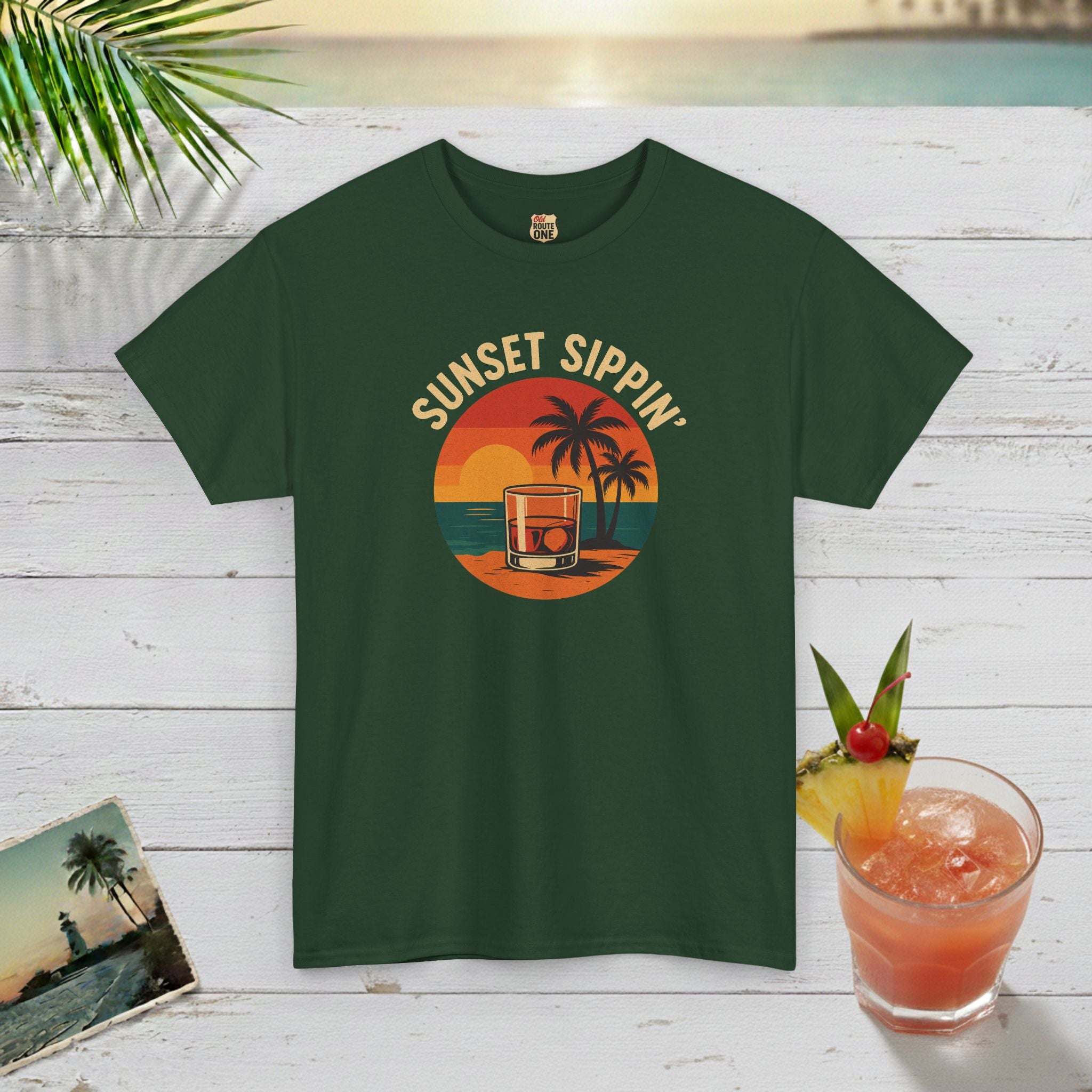 SUNSET SIPPIN' T-shirt