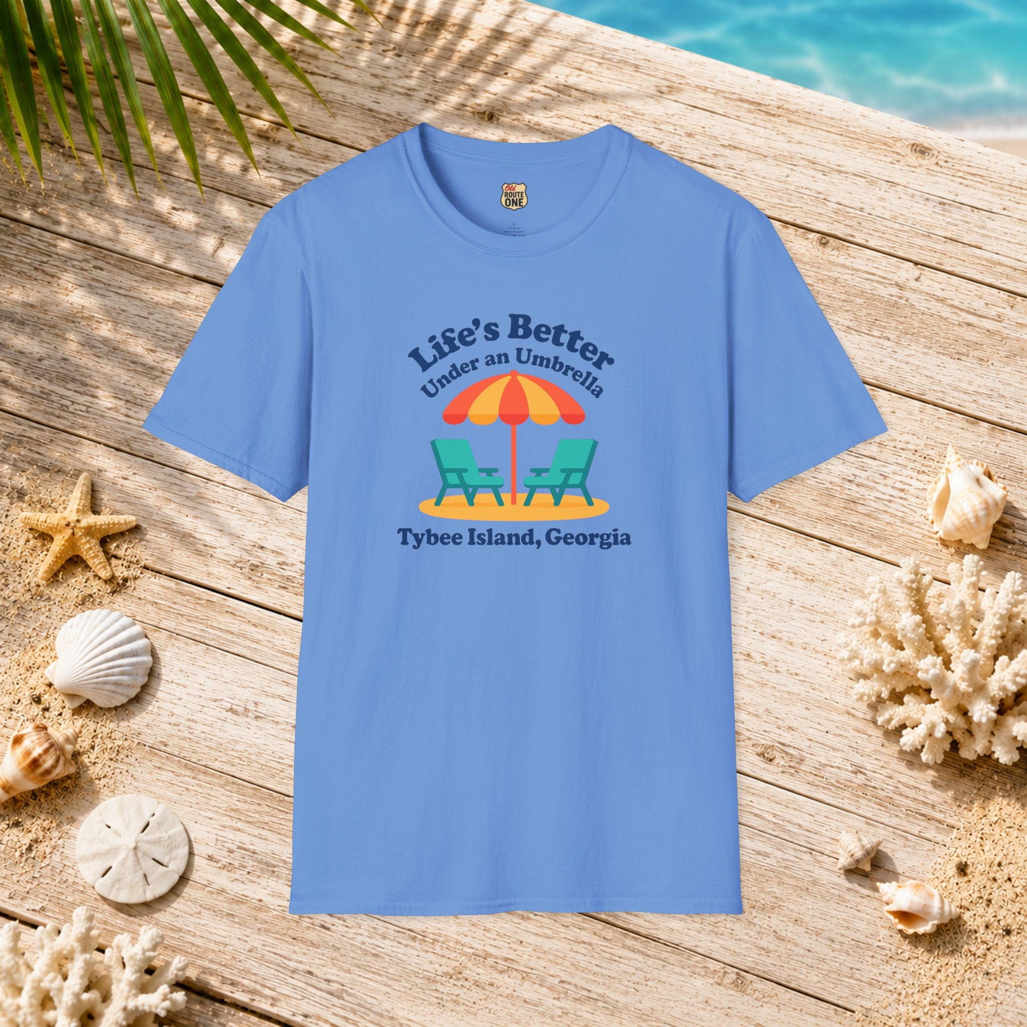 Life's Better Under an Umbrella Tybee Island tee