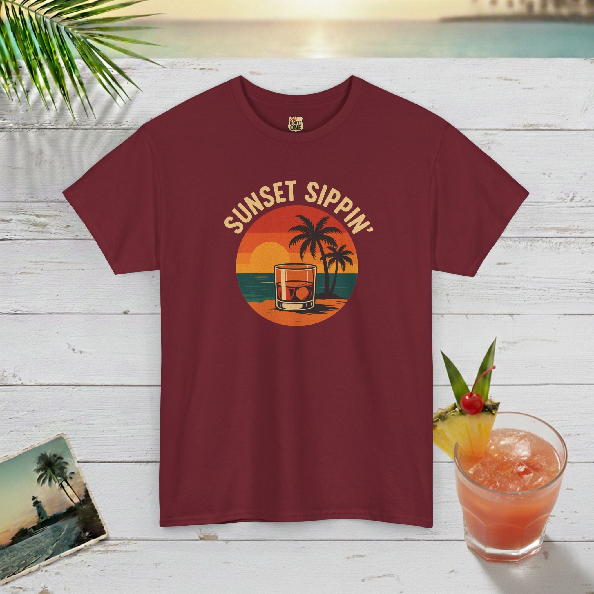 SUNSET SIPPIN' T-shirt