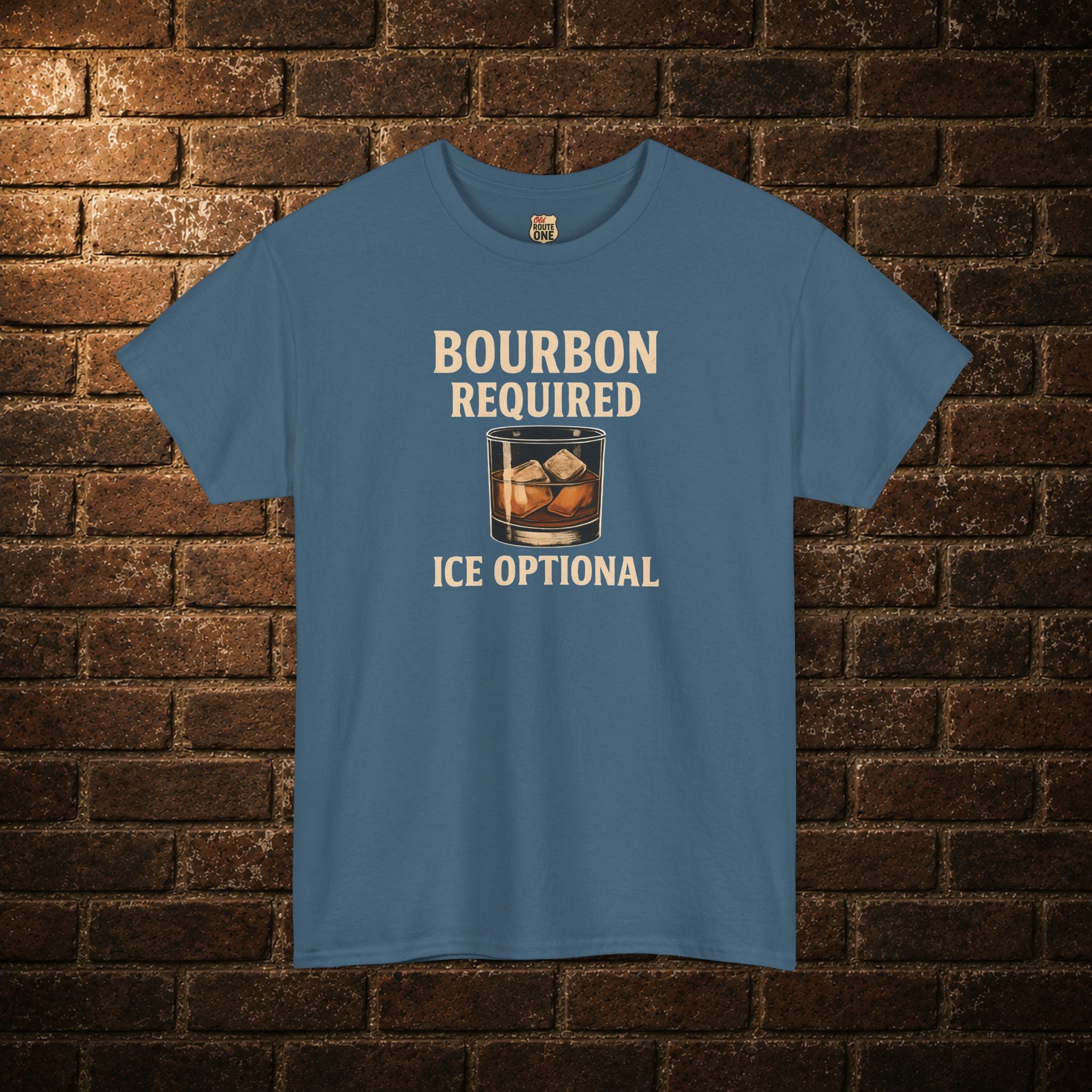 Bourbon Required Ice Optional T-shirt