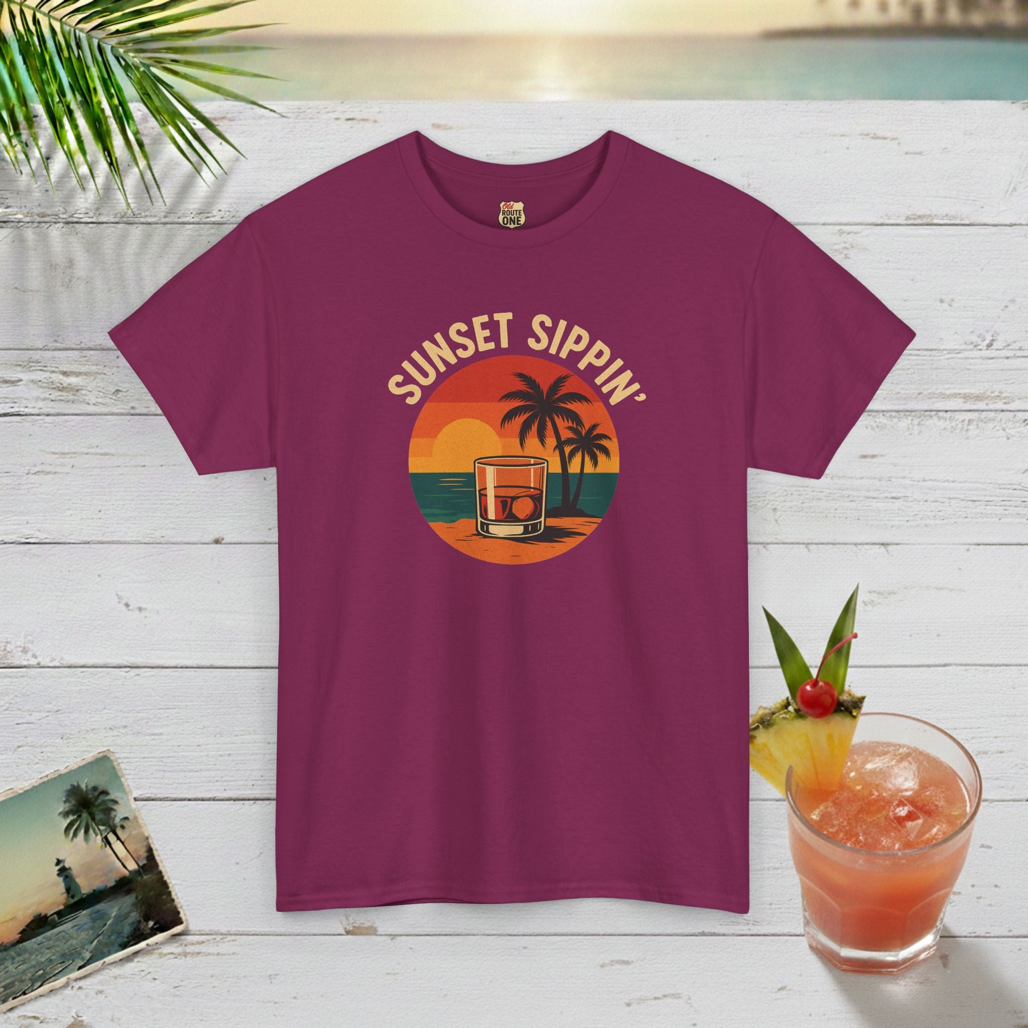 SUNSET SIPPIN' T-shirt