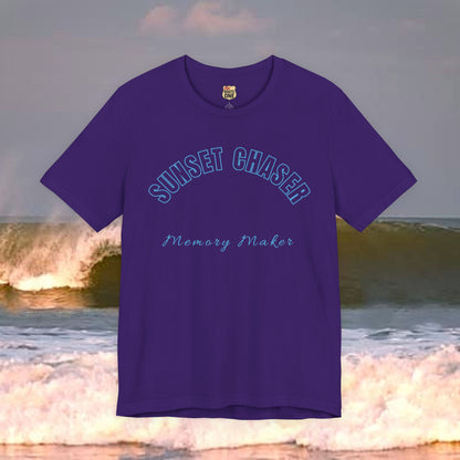 Sunset Chaser T-shirt, comfy cozy beach shirt