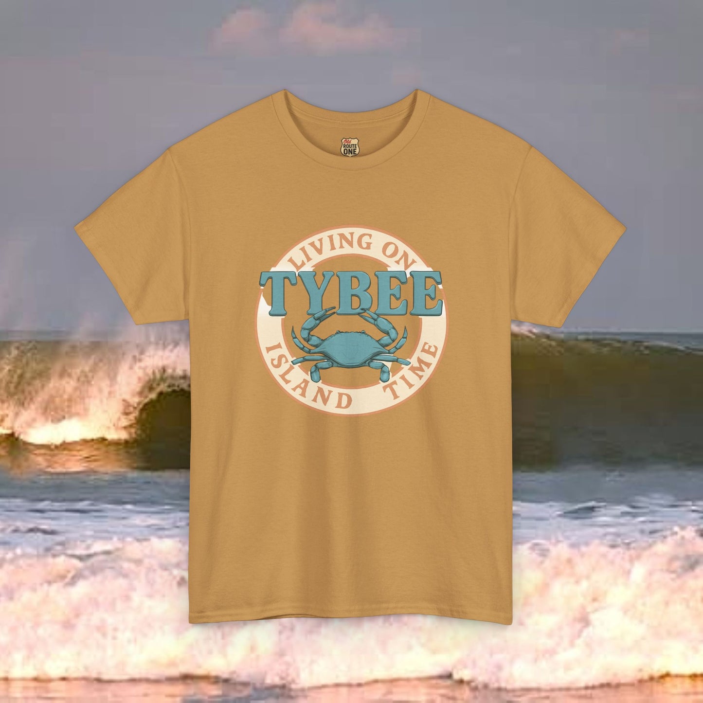 Tybee Island Living On Island Time , Everyday Tees, Gift for Him/Her, Comfortable Fashion, Eco-Friendly
