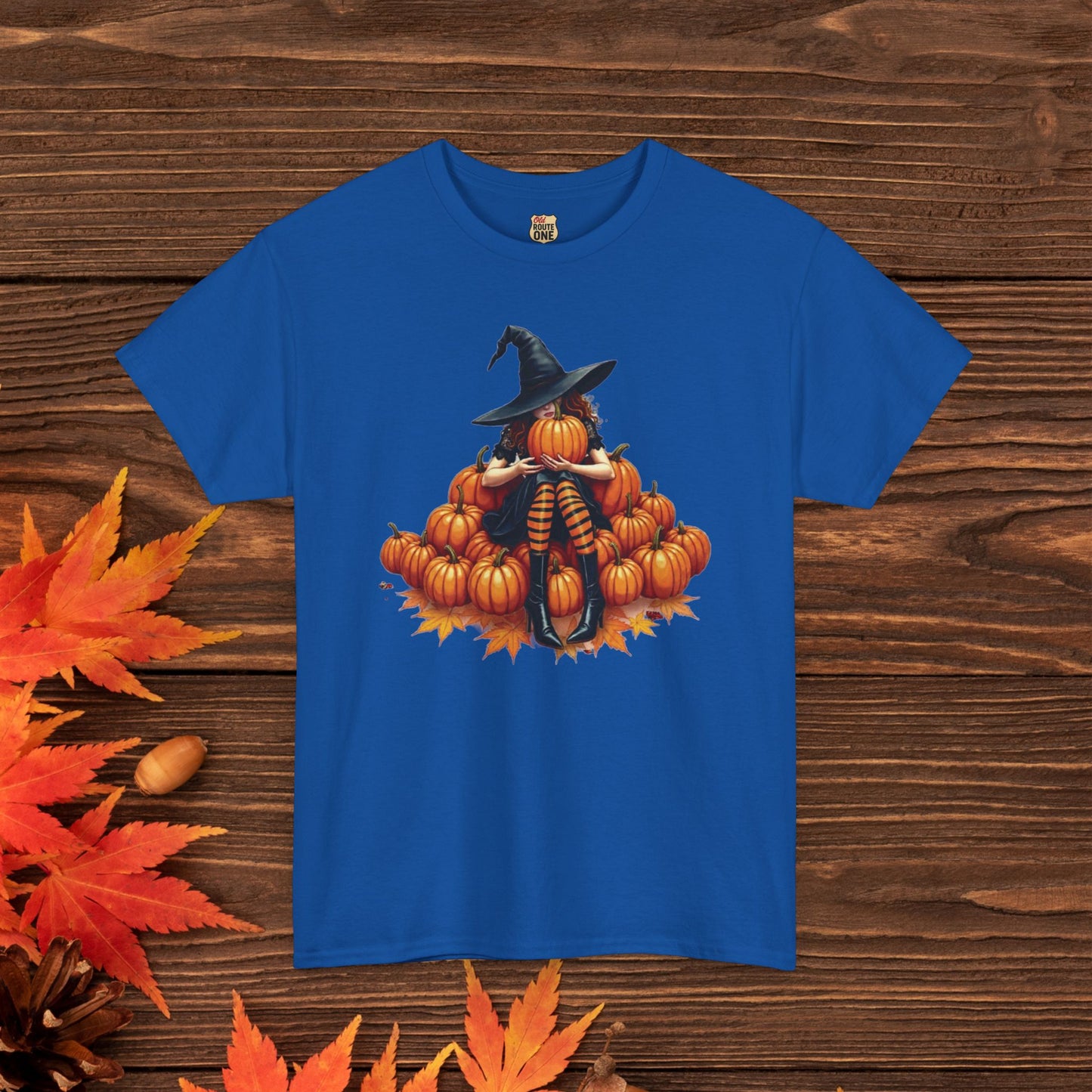 Magical Witch Shirt Halloween Design Witch Fashion Fall Wear Witchy Style Halloween Clothing Autumn Theme Witch Outfit Casual Wear Pumpkin