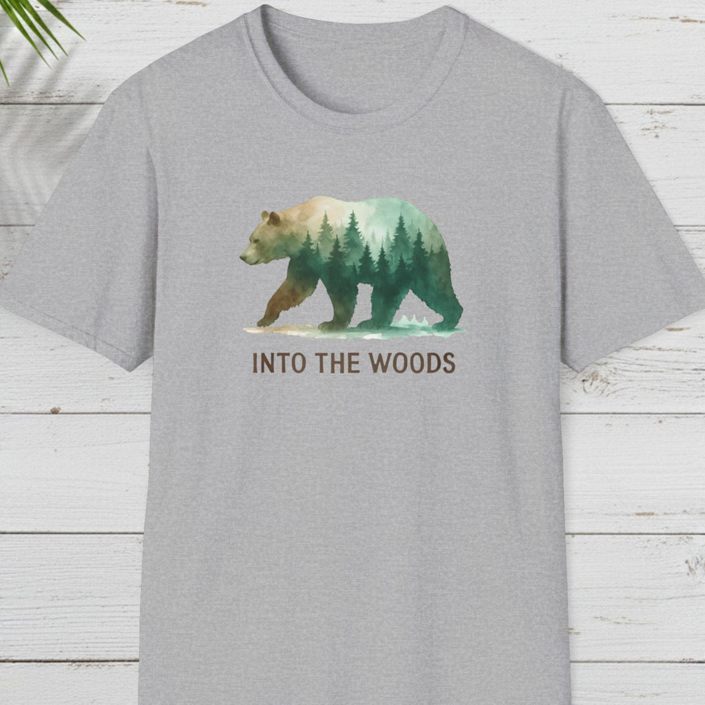 Forest Bear Silhouette T-Shirt