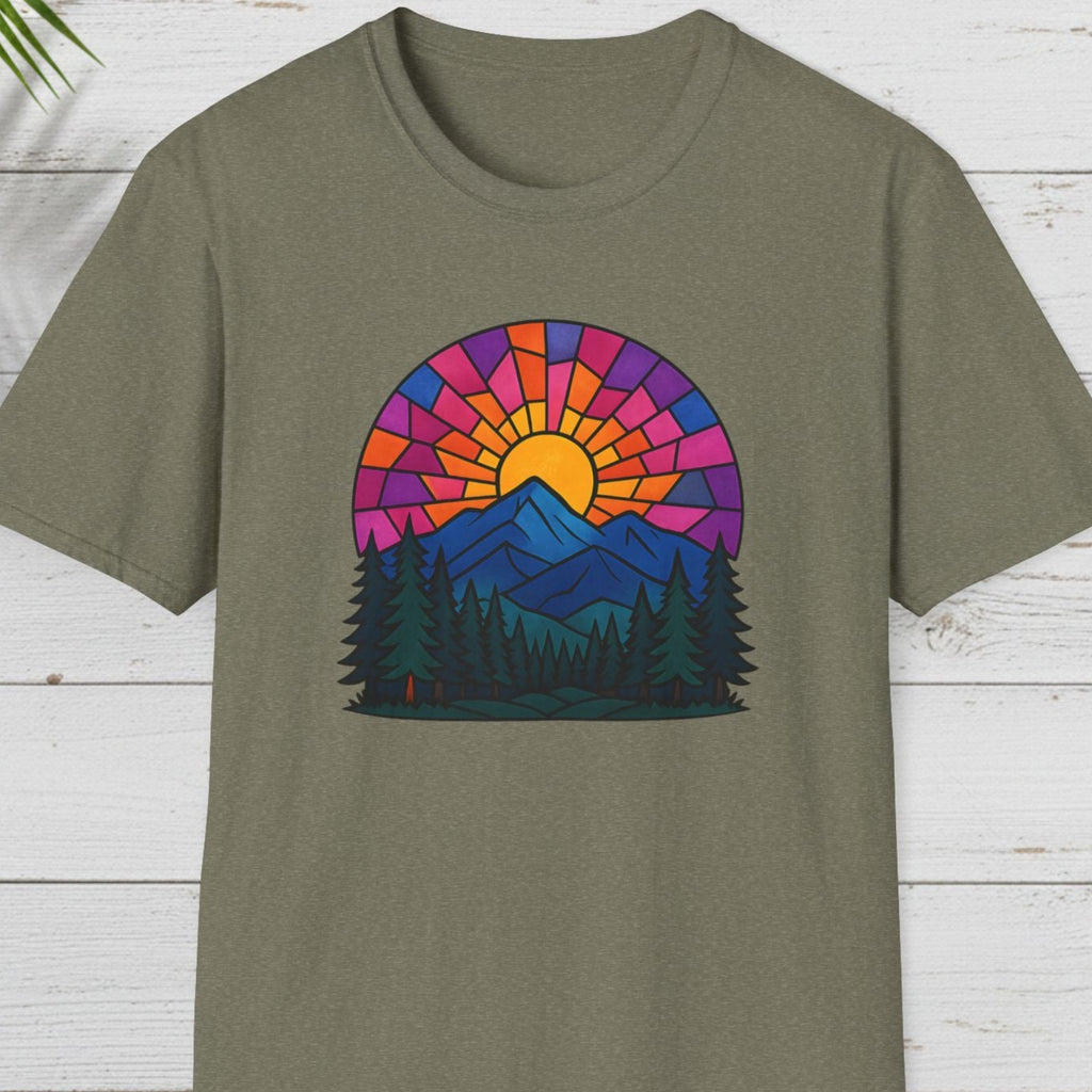 Sunrise Over Mountains T-Shirt