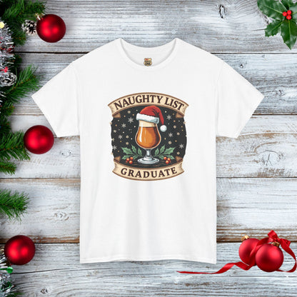 NEW NAUGHTY LIST GRADUATE - Christmas T-shirt