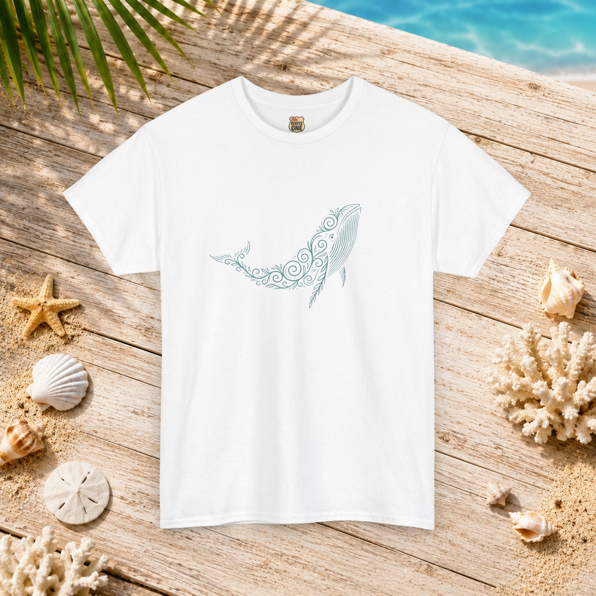 Whale Ocean Art T-shirt
