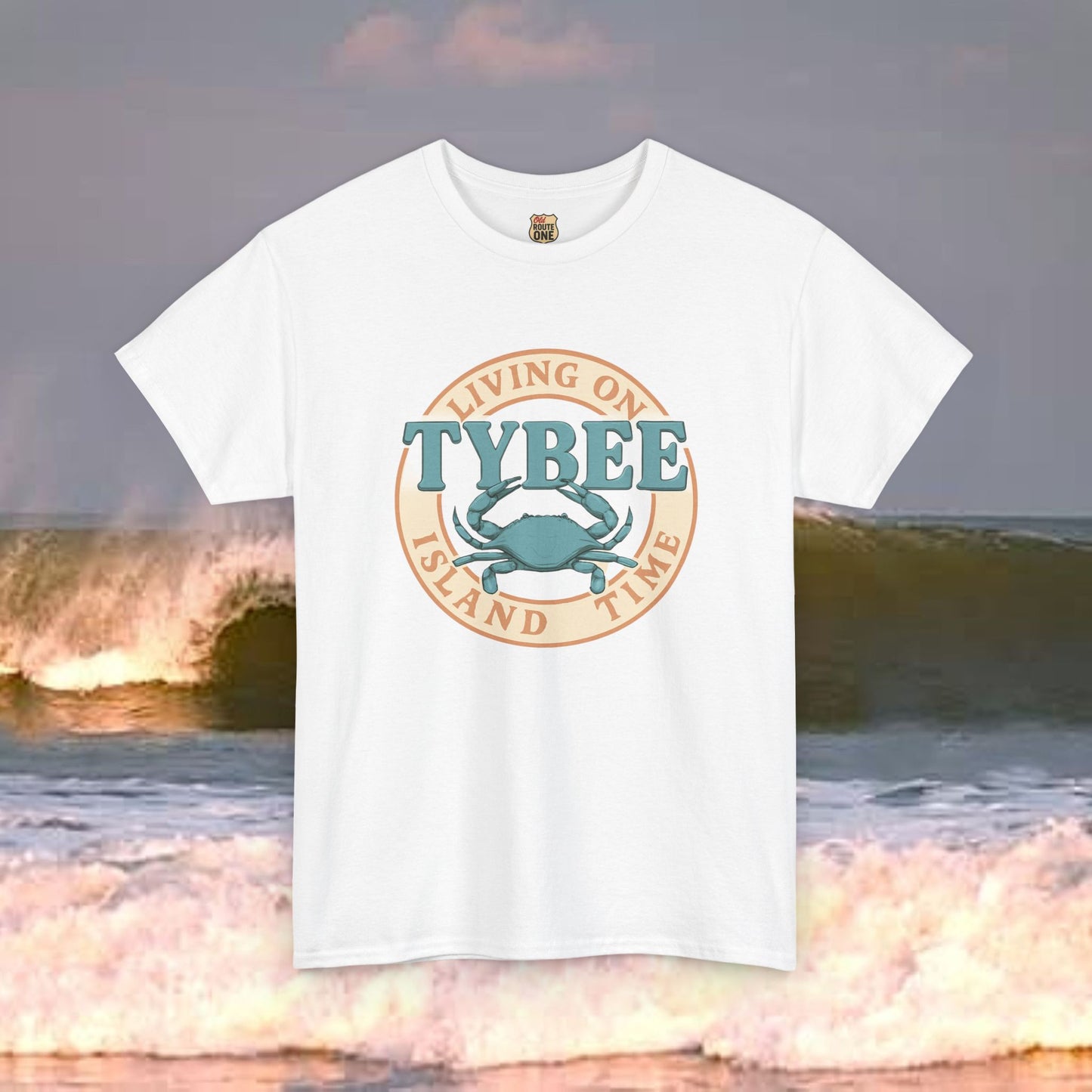 Tybee Island Living On Island Time , Everyday Tees, Gift for Him/Her, Comfortable Fashion, Eco-Friendly