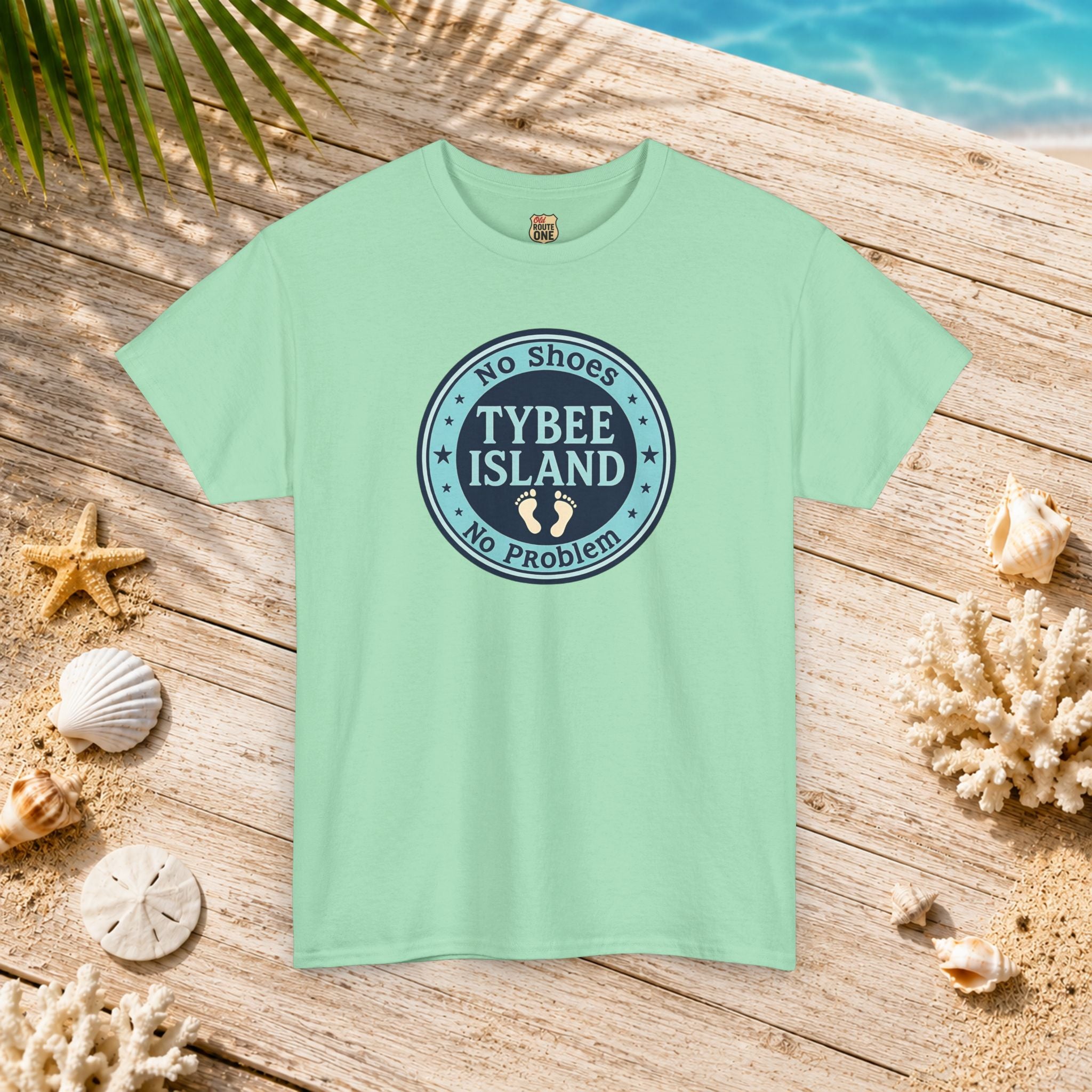 Tybee Island No Shoes No Problem , Everyday Tees