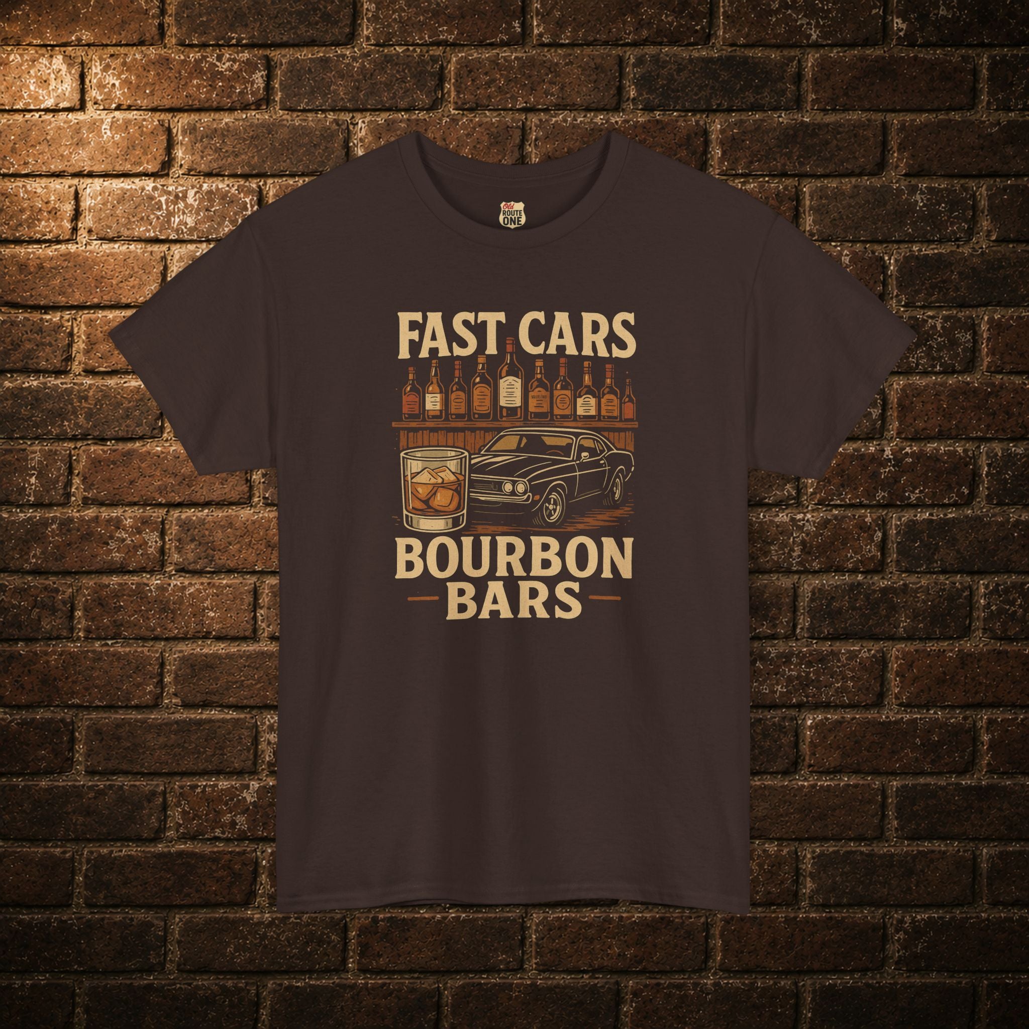 Fast Cars Bourbon Bars T-Shirt