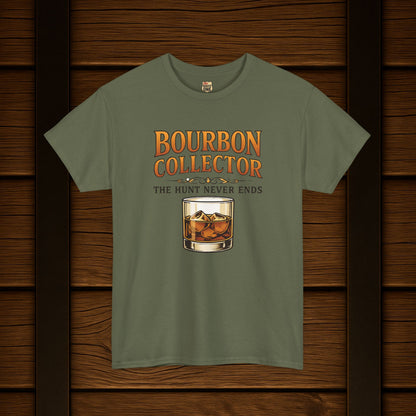Bourbon Collector The Hunt graphic t-shirt