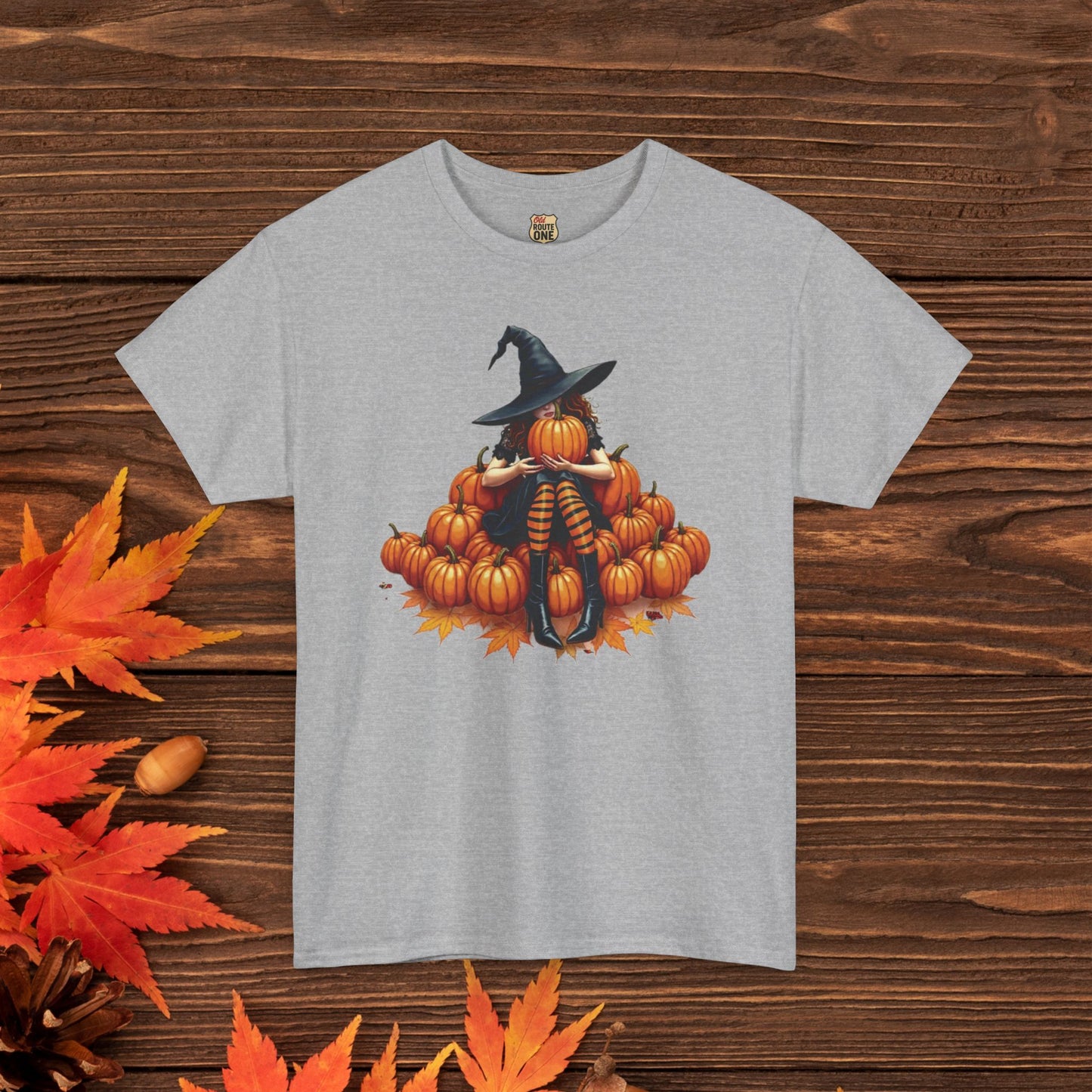 Magical Witch Shirt Halloween Design Witch Fashion Fall Wear Witchy Style Halloween Clothing Autumn Theme Witch Outfit Casual Wear Pumpkin