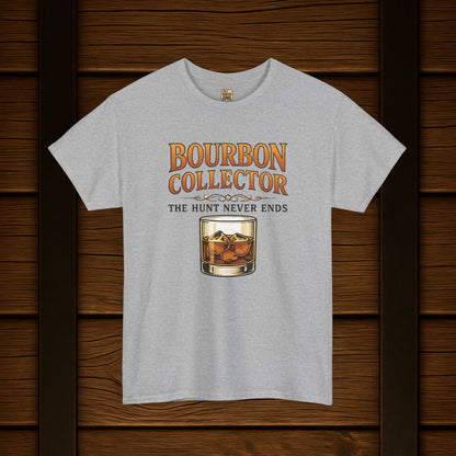 Bourbon Collector The Hunt graphic t-shirt