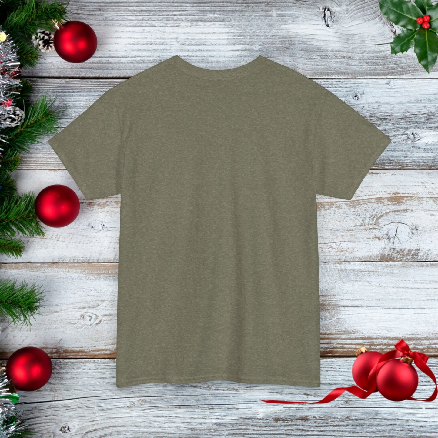 Santa Bourbon & Cookies Unisex Tee