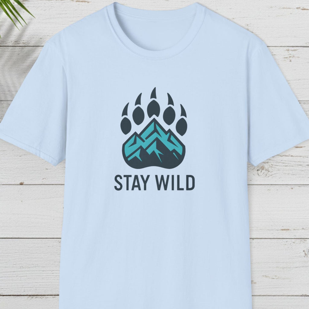 Stay Wild Mountain Emblem T-Shirt