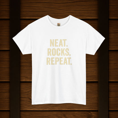 Neat. Rocks. Repeat. T-shirt