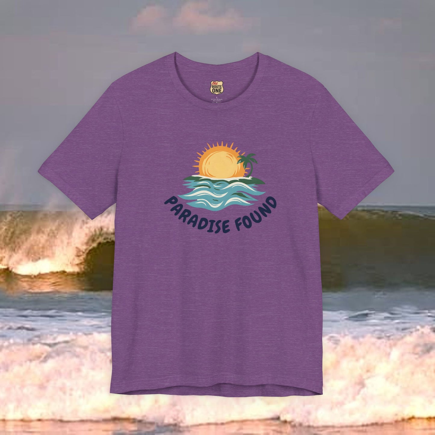Paradise Found Sunrise over the Waves T-shirt