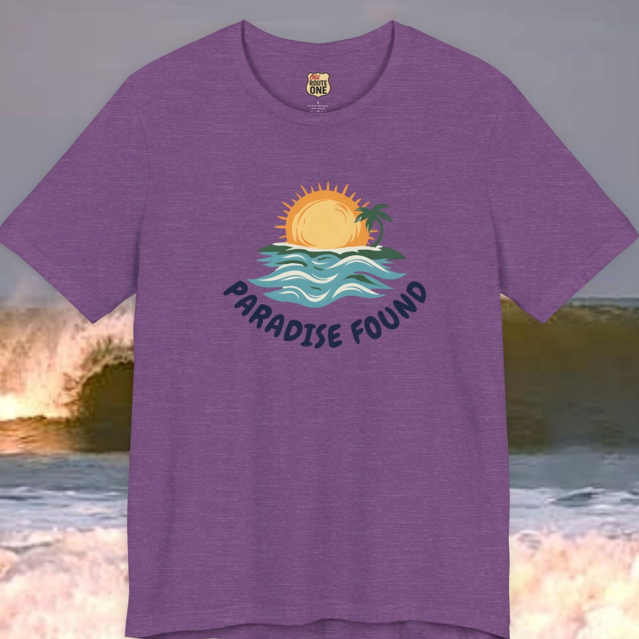 Paradise Found Sunrise over the Waves T-shirt