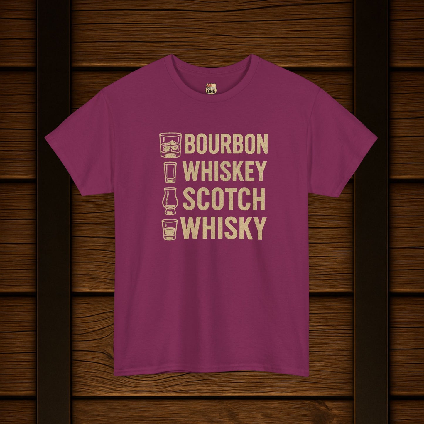 Bourbon Whiskey Scotch Whisky T-shirt