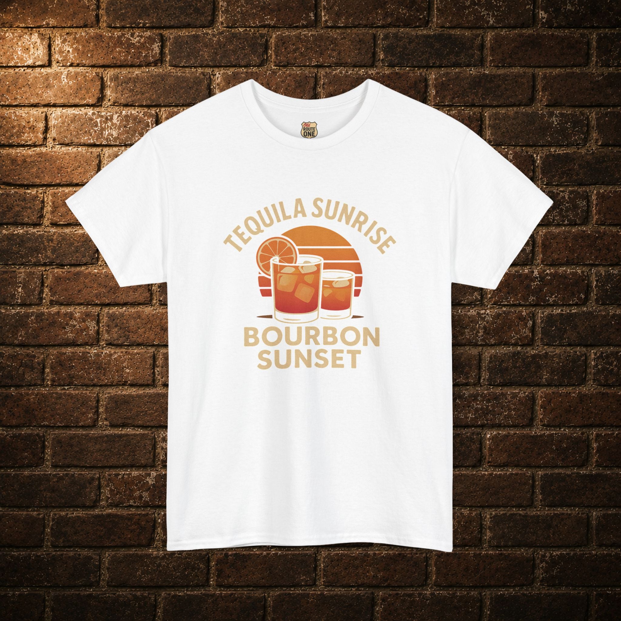 Tequila Sunrise Bourbon Sunset T-shirt