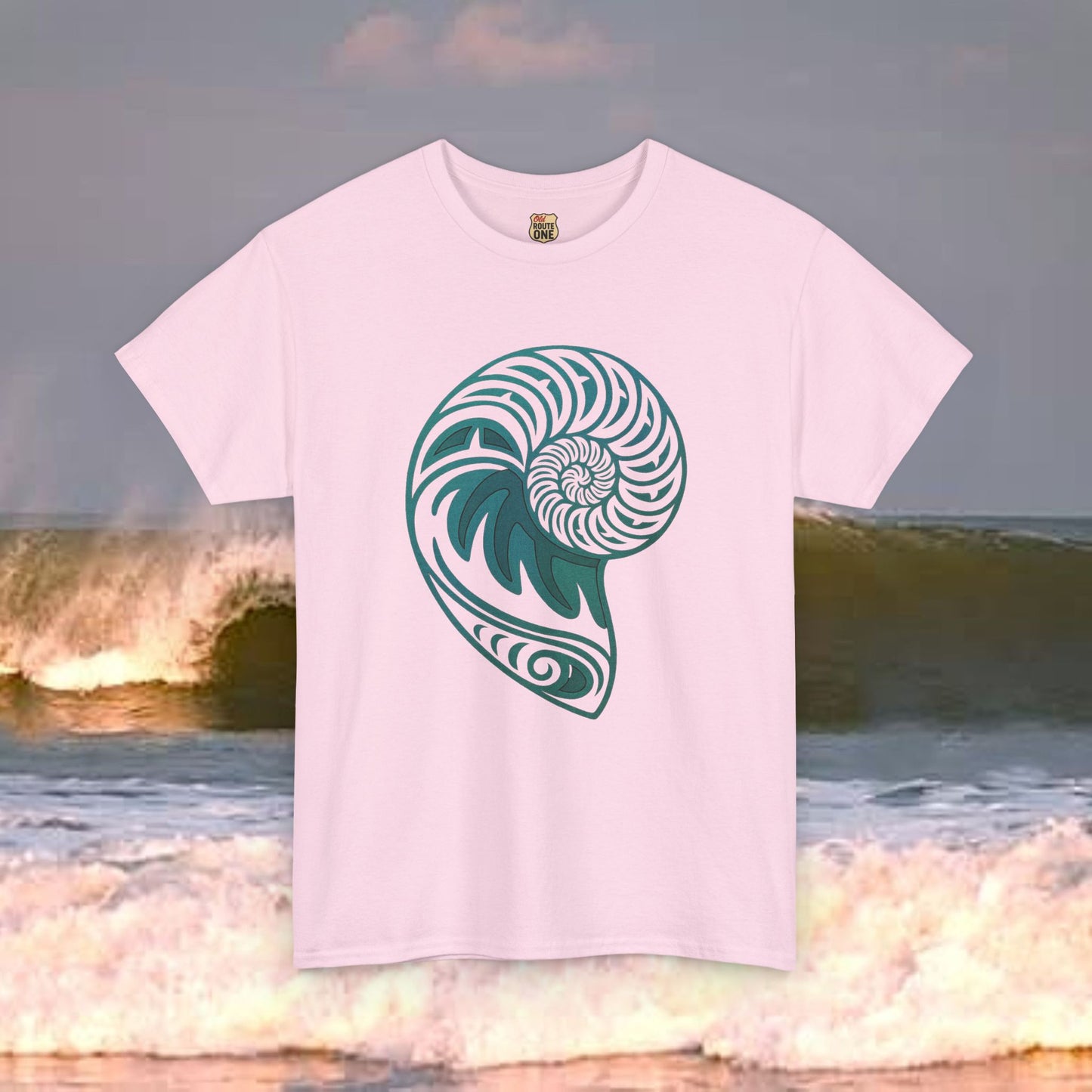 Tee - Tribal Art Nautilus Shell Shirt