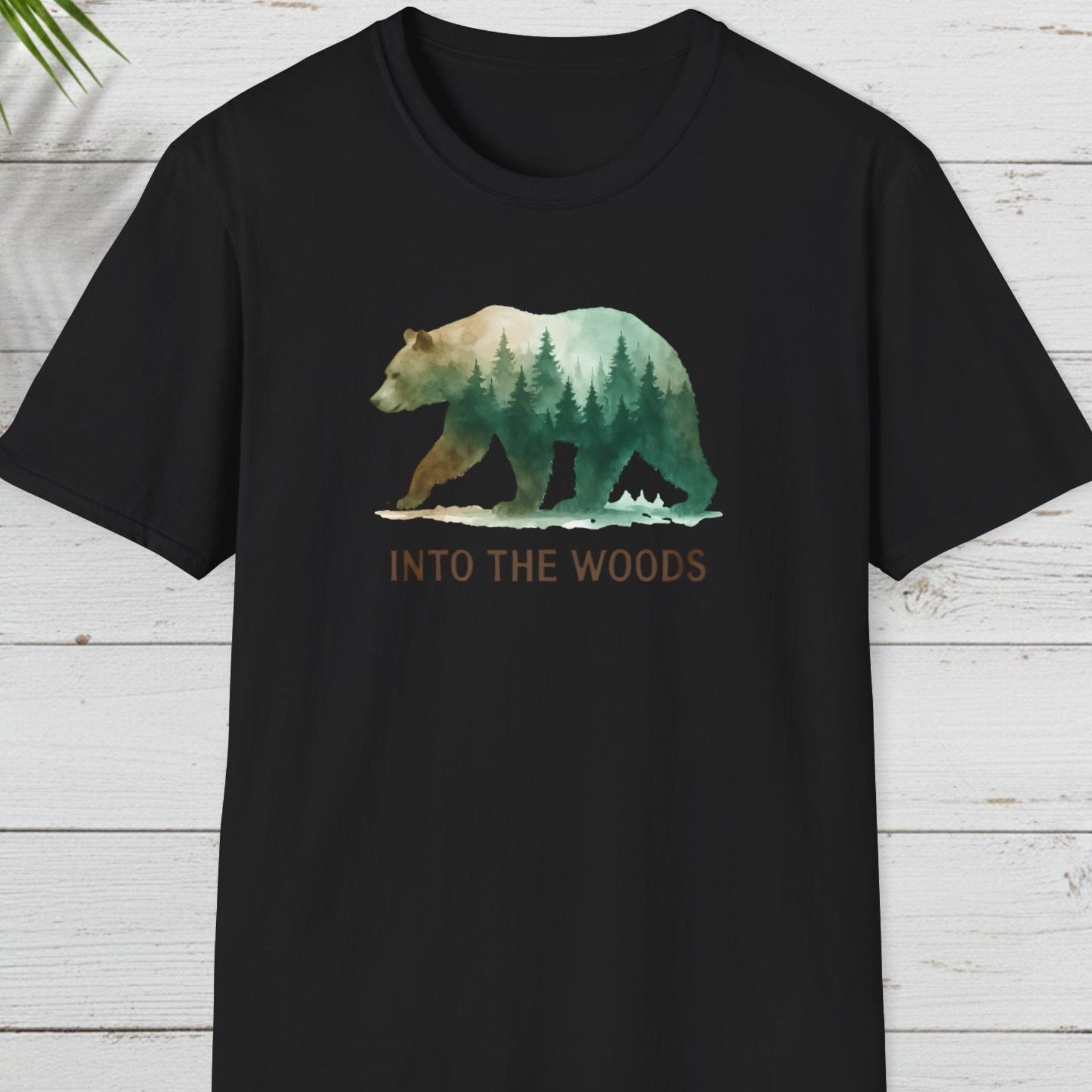 Forest Bear Silhouette T-Shirt