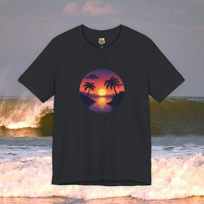 Sunset Chaser T-shirt, comfy cozy beach shirt