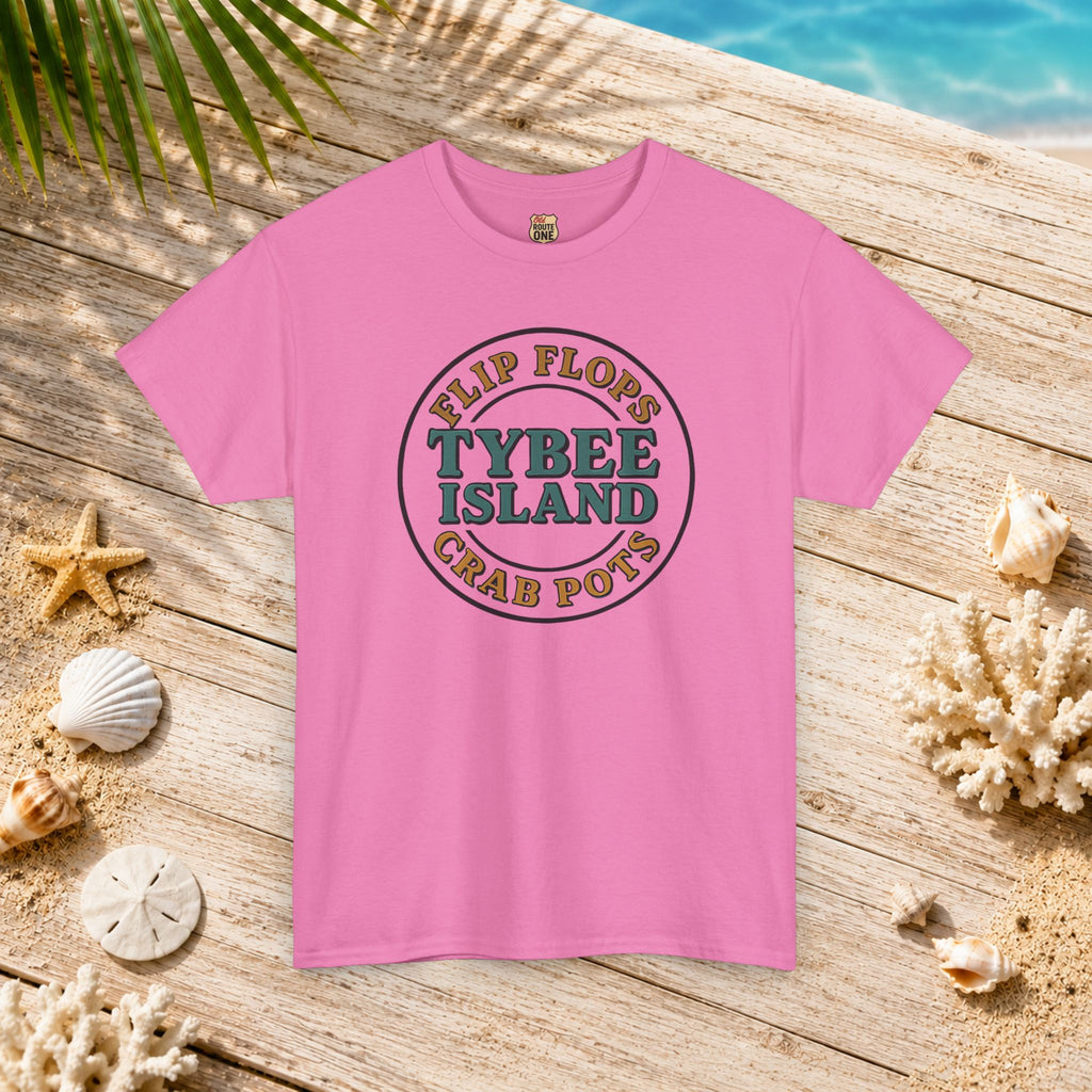 Tybee Island Flip Flops and Crab Pots , Everyday Tees