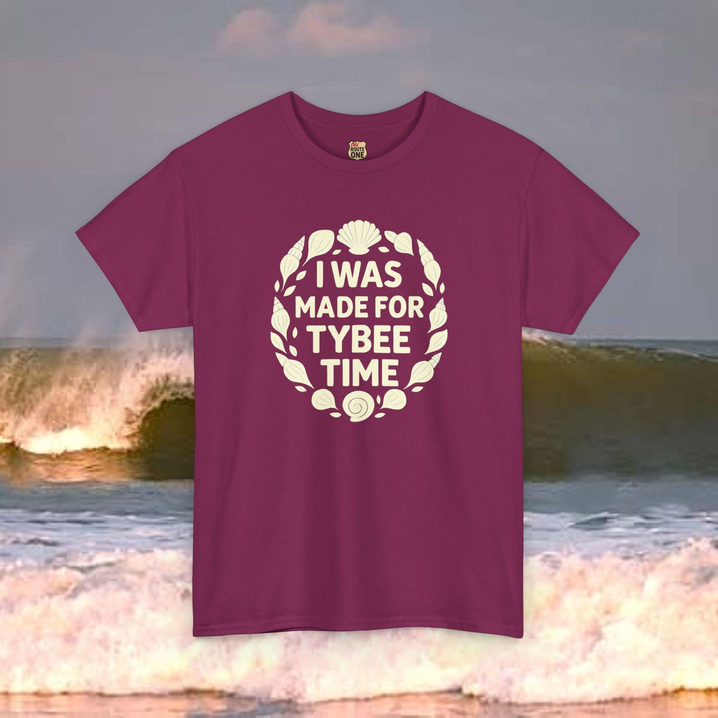 I Was Made for Tybee Time , Everyday Tees, Gift for Him/Her, Comfortable Fashion, Eco-Friendly