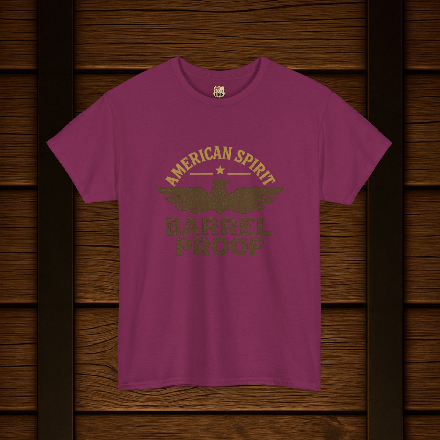 NEW T-Shirt American Spirit Barrel Proof Tee