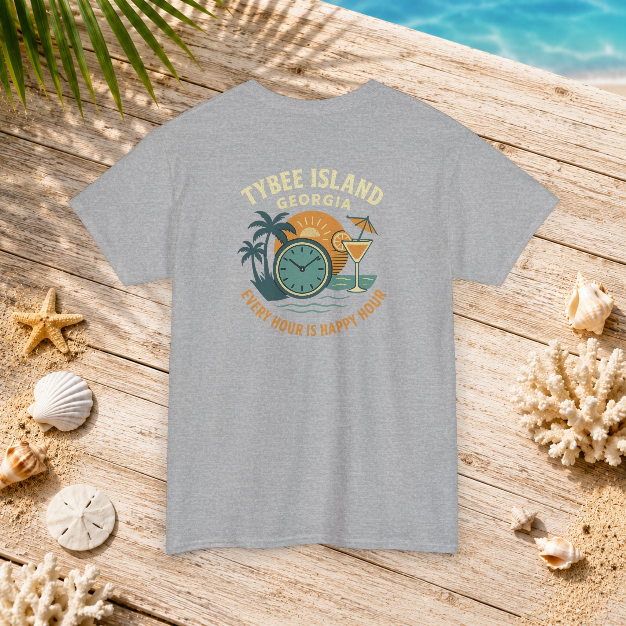 Tybee Island Georgia Vacation Every Hour Is Happy Hour, Everyday Tees