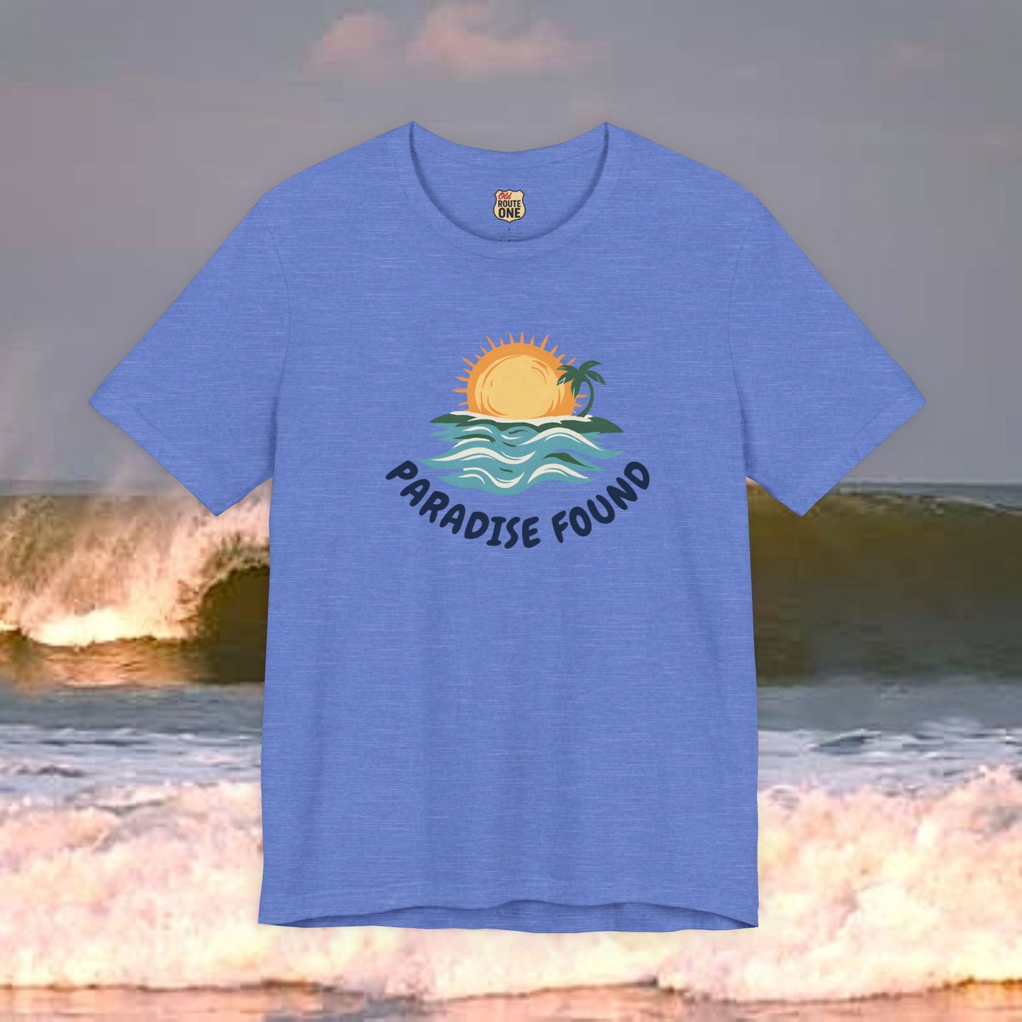 Paradise Found Sunrise over the Waves T-shirt