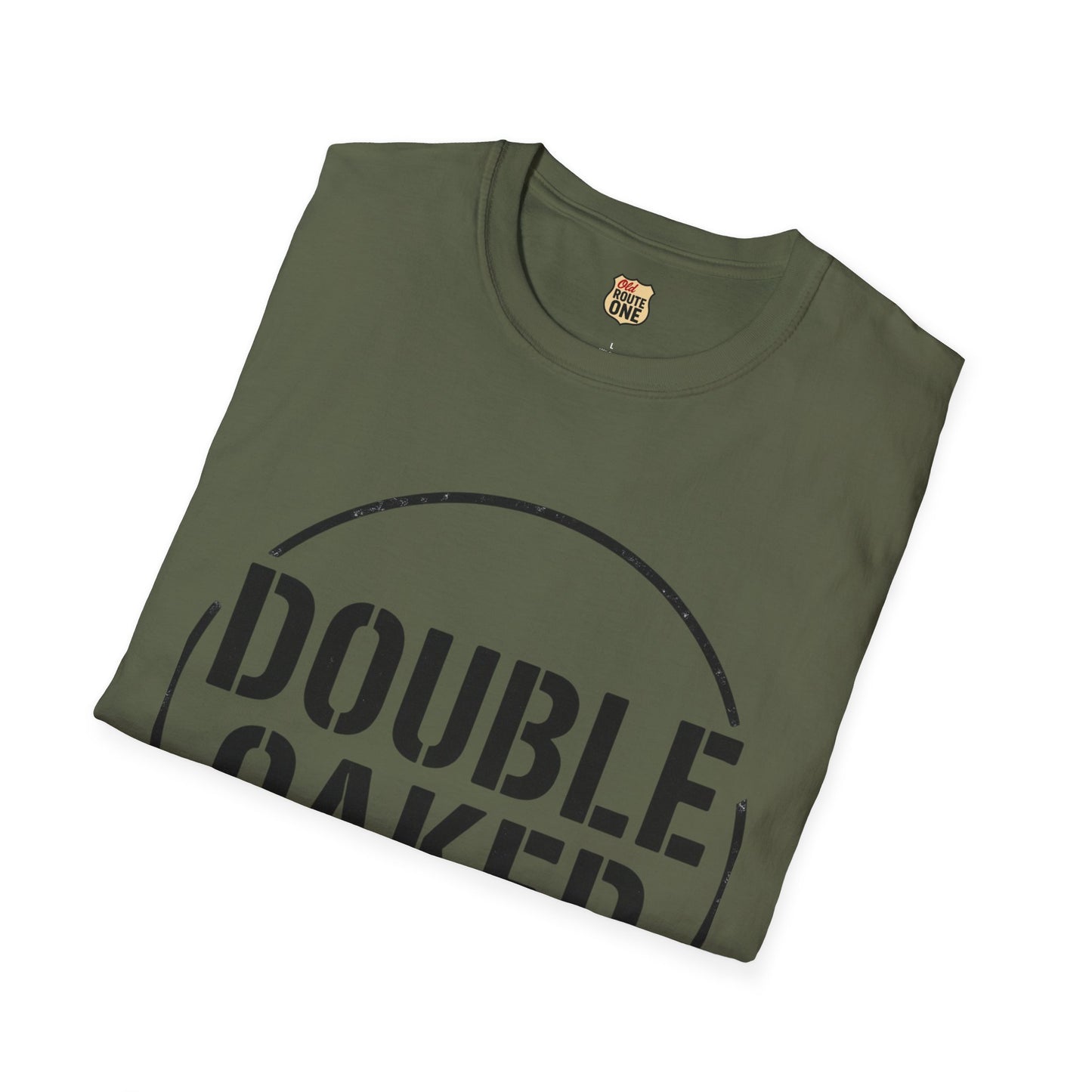DOUBLE OAKED, Bourbon, Graphic T-shirt, Tee, Casual Gift, Unisex Apparel