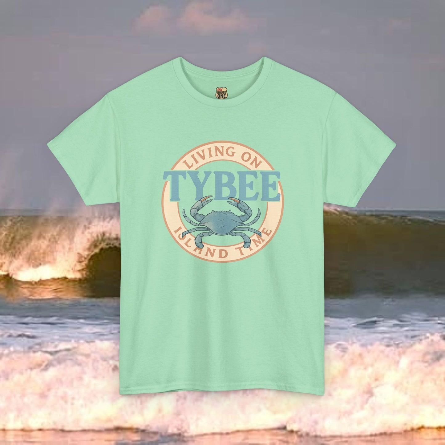 Tybee Island Living on Island Time , Everyday Tees, Gift for Him/Her, Comfortable Fashion, Eco-Friendly