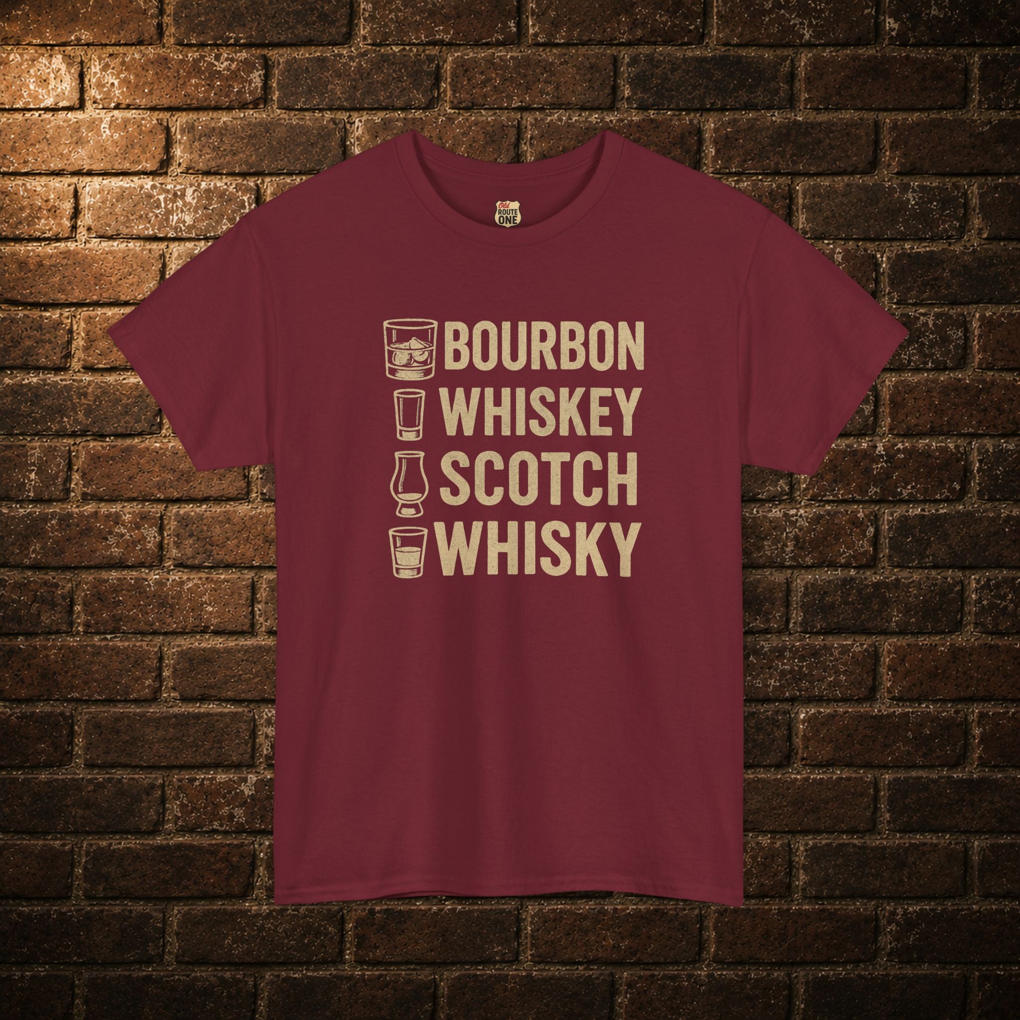 Bourbon Whiskey Scotch Whisky T-shirt
