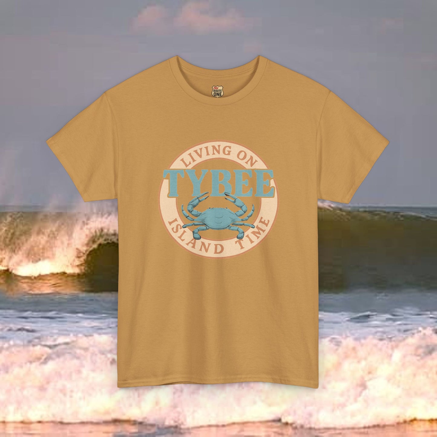 Tybee Island Living on Island Time , Everyday Tees, Gift for Him/Her, Comfortable Fashion, Eco-Friendly