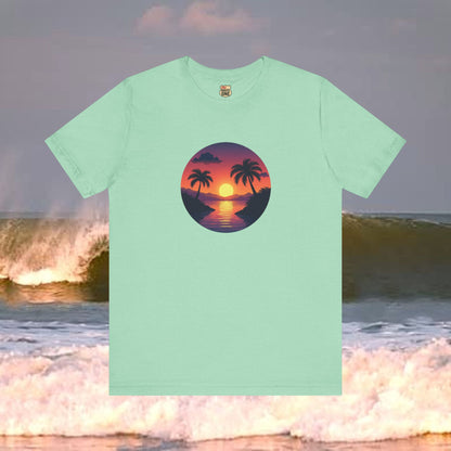 Sunset Chaser T-shirt, comfy cozy beach shirt