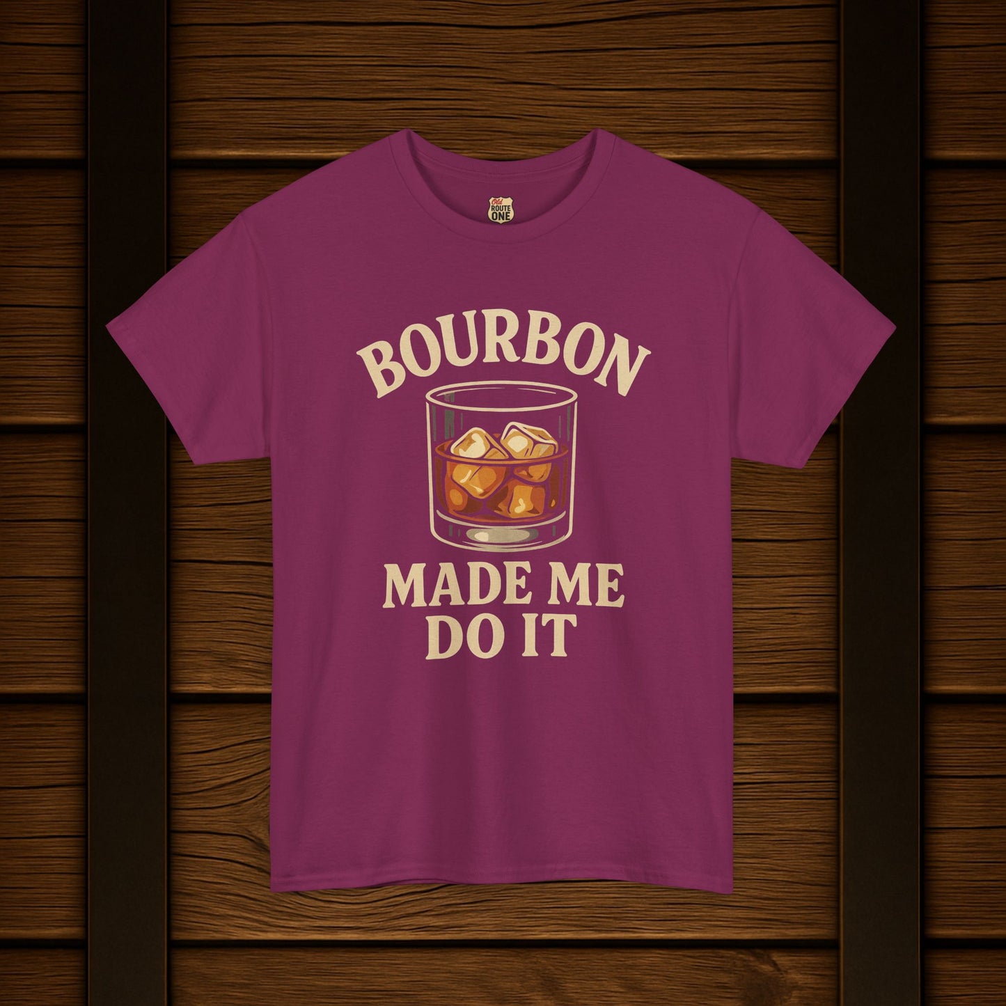 Bourbon Made Me Do It Tee - Barrel Proof Co.