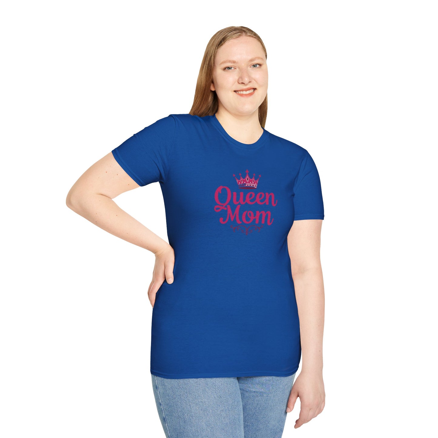 Queen Mom Tee Perfect Gift for Mom T-shirt Birthday Gift Mother's Day Gift for Her Women's Tshirt Gift