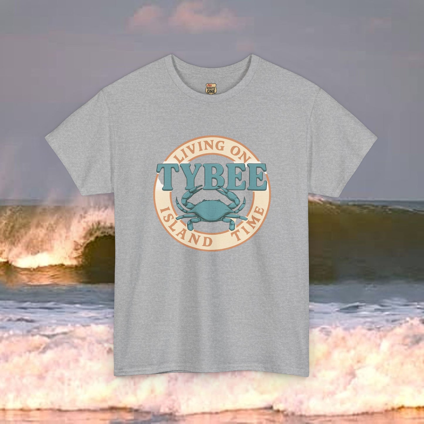 Tybee Island Living On Island Time , Everyday Tees, Gift for Him/Her, Comfortable Fashion, Eco-Friendly