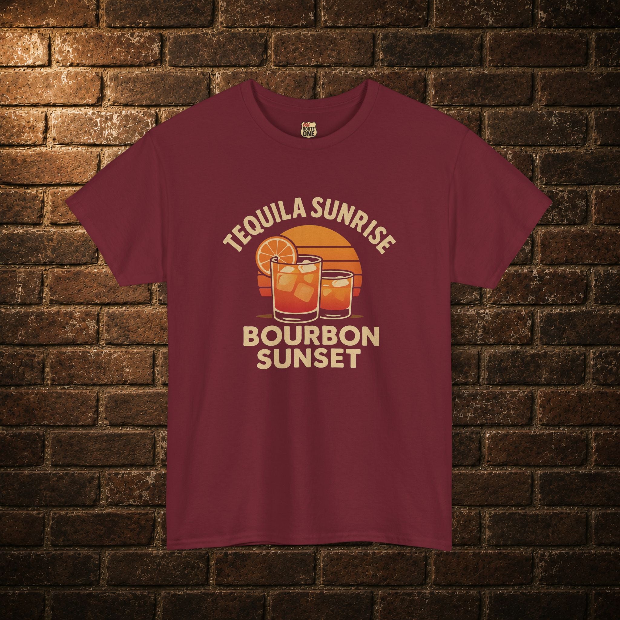 Tequila Sunrise Bourbon Sunset T-shirt