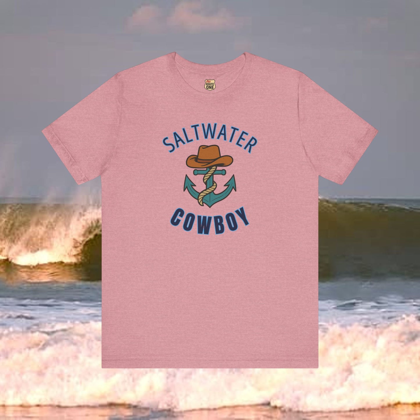 Saltwater Cowboy T-shirt - Coastal Freedom Collection