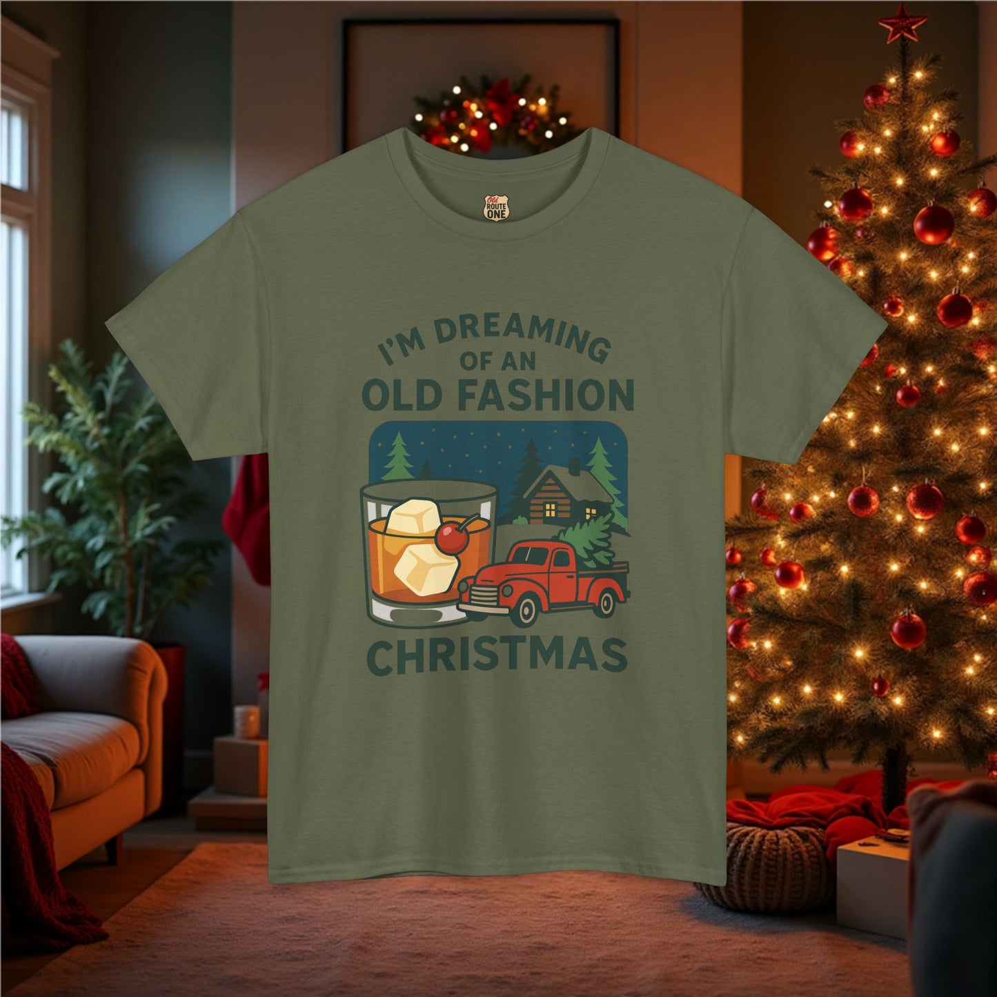 I'm Dreaming Of An Old Fashion Christmas T-Shirt