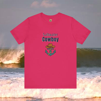 Saltwater Cowboy T-shirt - Coastal Freedom Collection